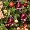 6Pcs Real-Looking Fashion Personalized Christmas Ball Football Basketball Hanging Ornament