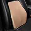 Подушка для поясницы в автомобиль из пеноматериала с эффектом памяти и износостойкой кожаной поддержкой подголовника для любого сезона.