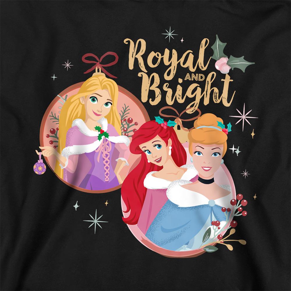 Disney Princess Childrens/Kids Royal And Bright Heather Christmas Hoodie