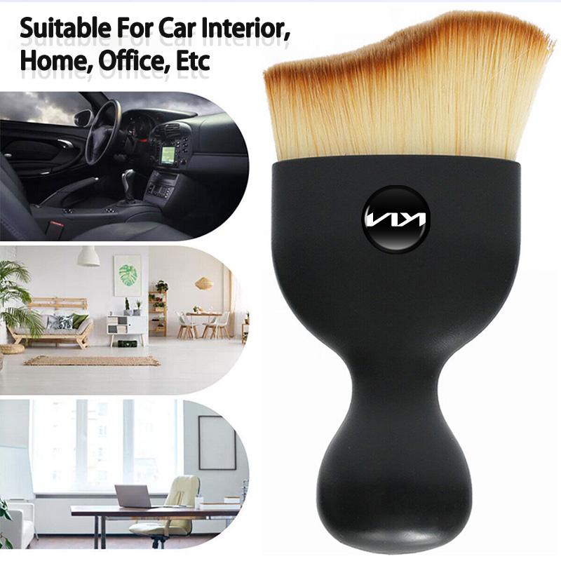 AFT2 For KIA Car Outlet Cleaning Brush Dust Removal Center Console Cleaning Tool Rio K5 K2 Sportage Ceed Sorento Picanto Stinger Soul