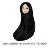 Curly Hair 1/6 Doll Head White/normal/chocolate 30cm Dolls Head Supermodel Doll Head  Collection