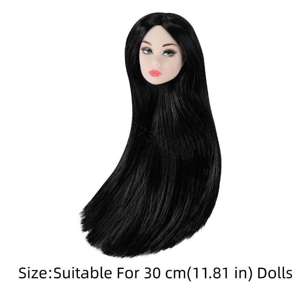 Curly Hair 1/6 Doll Head White/normal/chocolate 30cm Dolls Head Supermodel Doll Head Collection