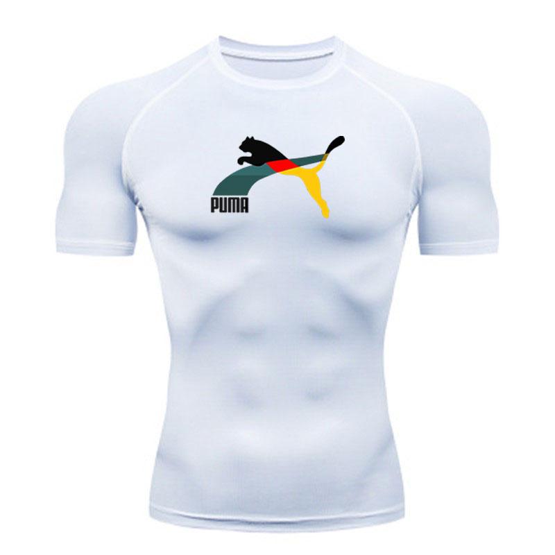 Men's Quick Dry Compression Athletic T-Shirt Stretchy Breath