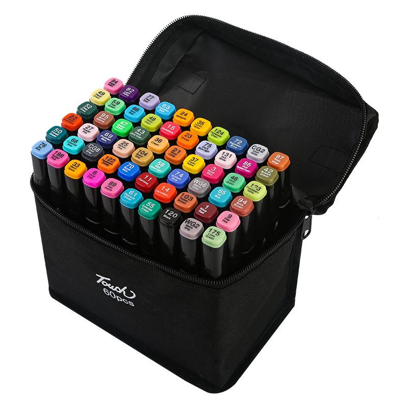 Touch48 Double-Headed Color Markers for Children - Art Drawing Tools