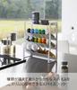 Узкая полка для специй Yamazaki, 4 яруса, белая, прибл.. Ш24 x Г9.5 x В26.7см, Серия Tower, Стойка для специй, Удобный доступ, 8144