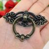 Cabinet Retro Handle Door Antique Alloy Handle Drawer Pull Ring Wood Case Handle Hanging Ring For Home Furniture DIY Decoraction