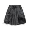 Summer Casual Shorts Are Loose, Simple and Versatile, with Five-point Pants for Men's Straight Drape Pants.