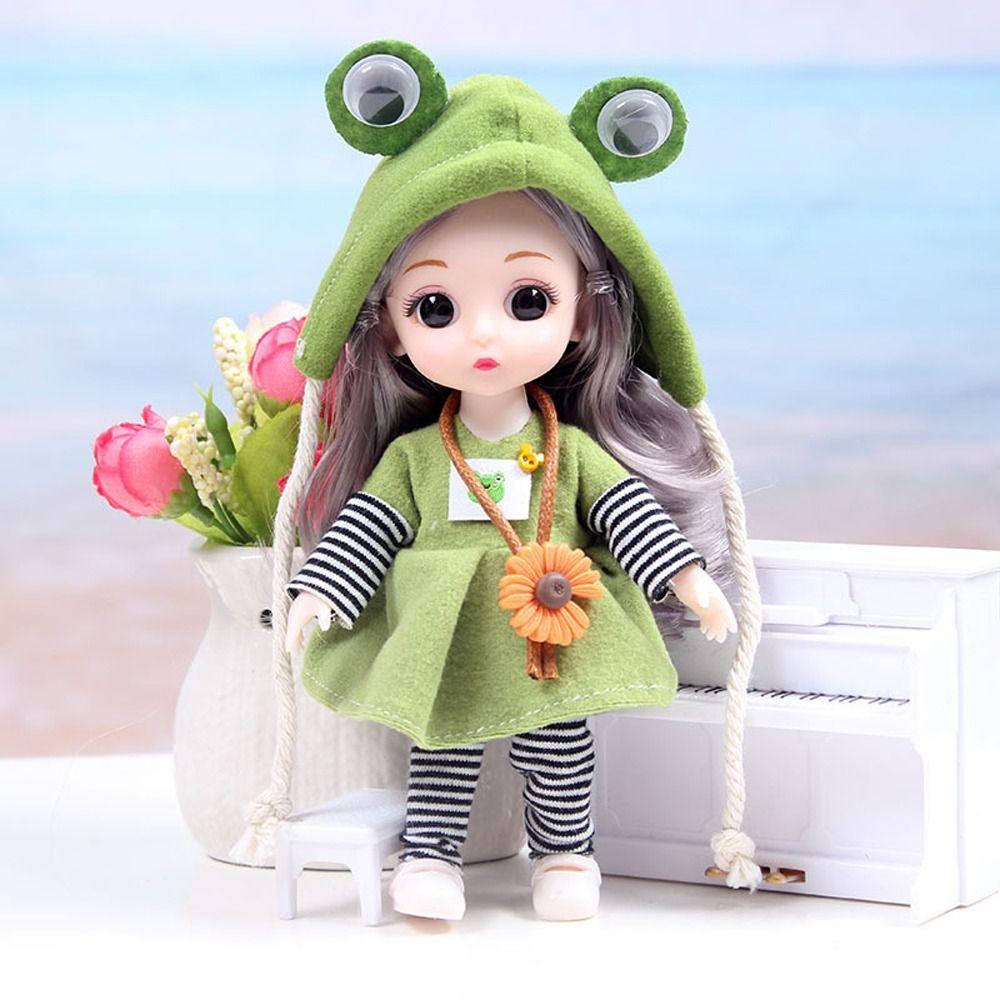 Up Gift Articulated Doll Movable Jointed Princess Dolls Mini Multi Joint Doll Toy Set Girls' Doll