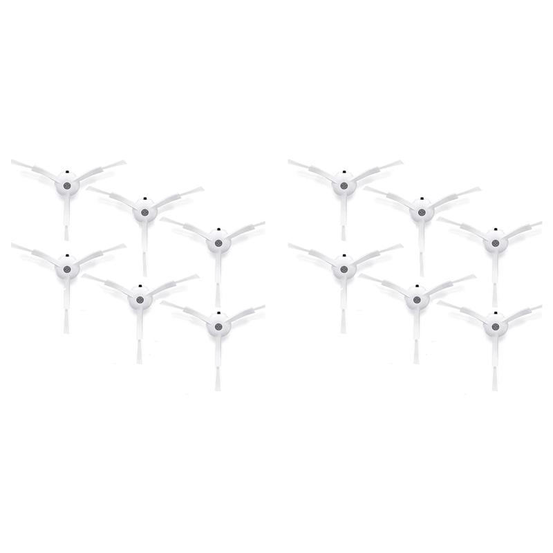 A96I-12шт Боковая щетка Замена для Xiaomi Roborock S6 S6 Pure S5 S5 Max S4 E4 E20 E25 E35 C10 S50 S51 Части робота-пылесоса