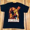 Винтажная футболка Dimebag Darrell Тур Концерт Полный Размер NI376 БЕСПЛАТНАЯ ДОСТАВКА