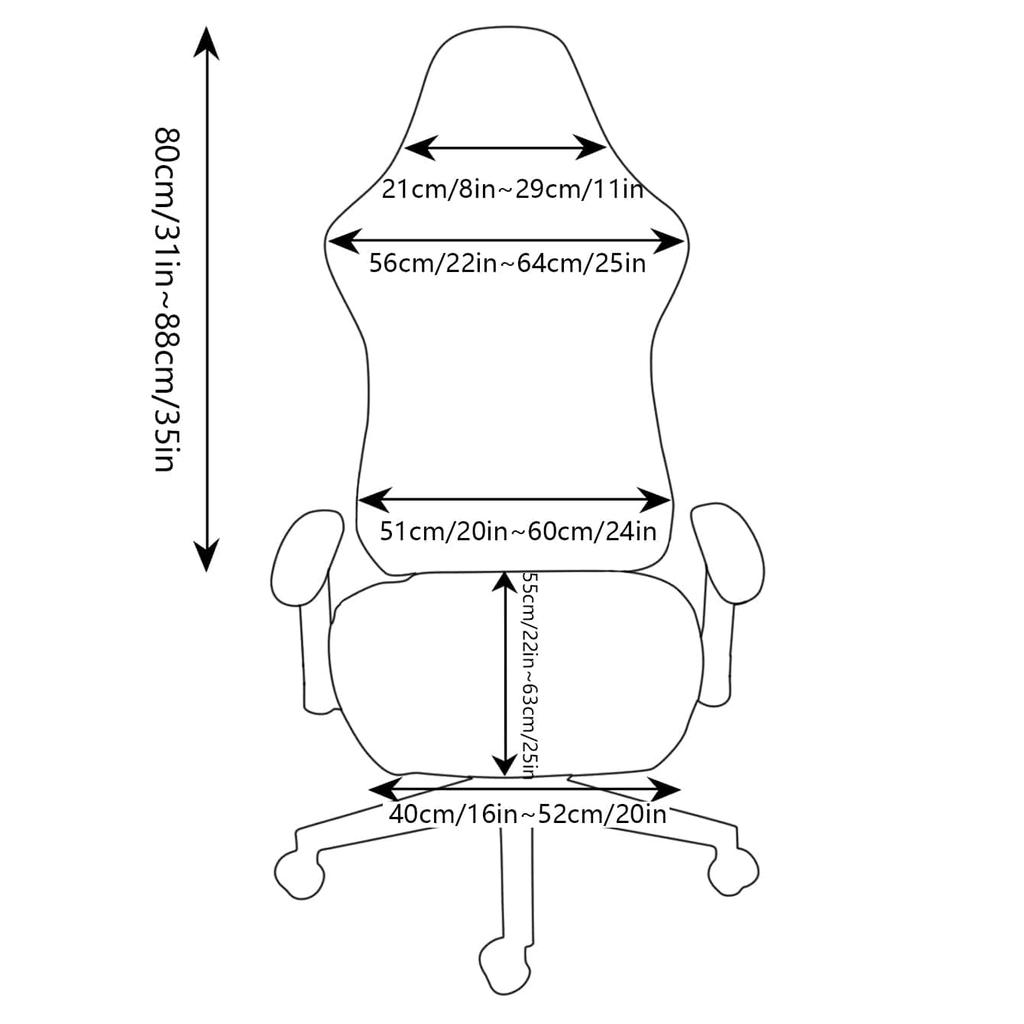 Жаккардовый чехол на стул для киберспорта с бриллиантами, компьютерные игры, интернет-кафе, конкурентоспособный вращающийся чехол на стул, эластичный чехол на стул для киберспорта