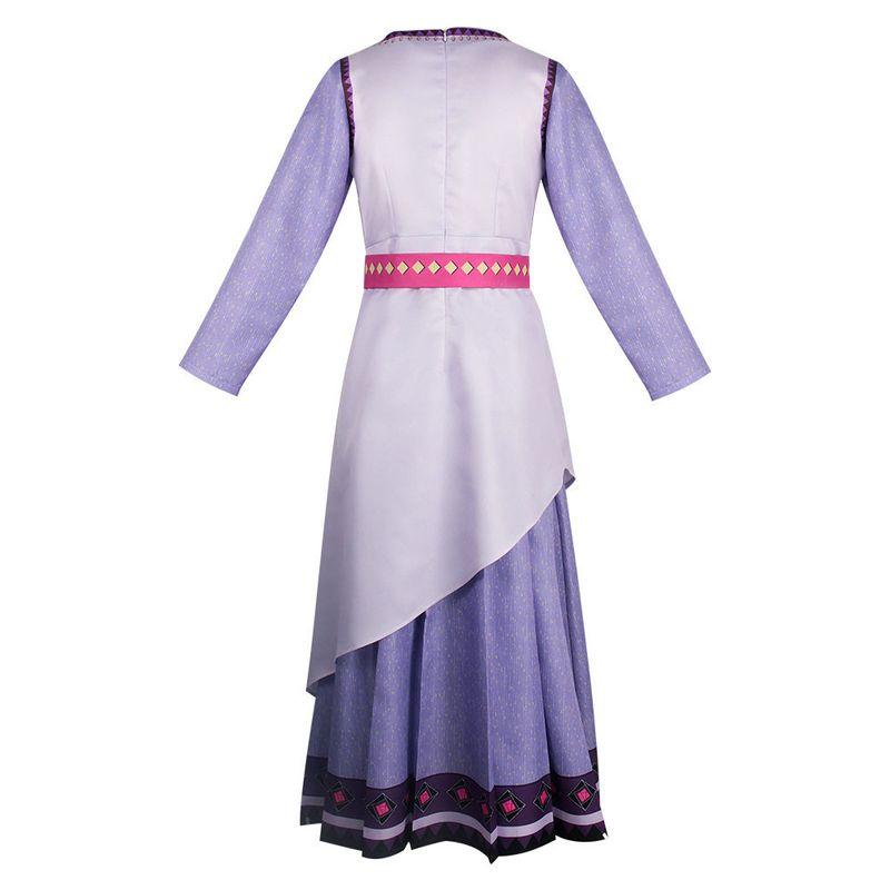 New Star Wish Asha Cosplay Costume Asha Princess Stage Performance Cosplay Outfit Complete Set