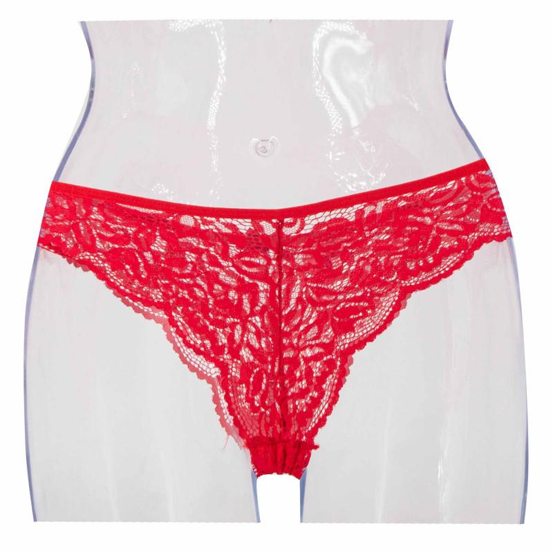 Женские сексуальные поясные трусики из эластичного кружева ETINCELLE