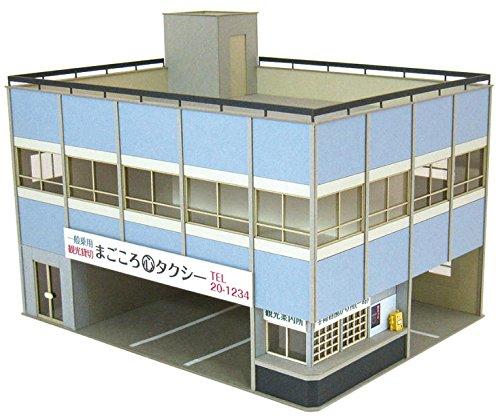 Sankei Scene Series Taxi Office Paper Craft 1/80 MK05-52