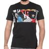 Adidas Футболка с круглым вырезом и логотипом Originals Puzzle Print, мужские топы, черные BQ3032