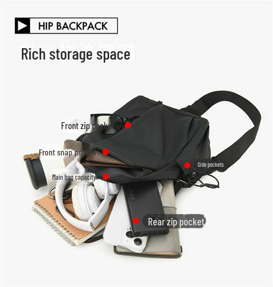 Мужская модная легкая сумка-мессенджер - стильная повседневная сумка через плечо с большой вместимостью для поездок на работу