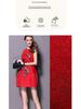 Embossed Butterfly Jacquard Fabric for Autumn/Winter Dresses, Cheongsams, Capes, and Shoes
