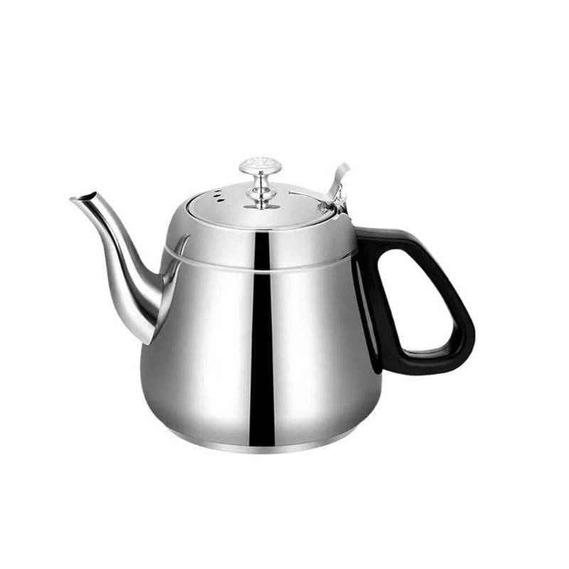 Thickened Stainless Steel Tea Pot With Filter For Family And Office Brewing