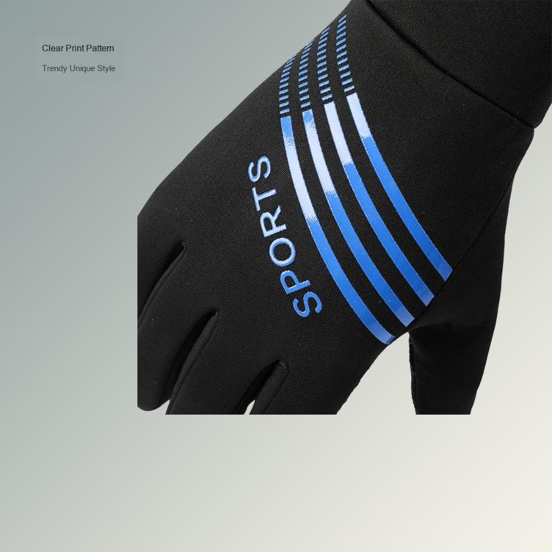 Cycling Gloves Non Slip Cold Resistant Water Resistant Warm Touch Screen Gloves for Men Women Winter Outdoor Electric Bike Use