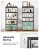 Shelf, 40 X 90 X 180 Cm, 875 Kg Load Capacity (175 Kg Per Shelf), Industrial, Adjustable Storage Shelves, For Living Room, Kitchen, G