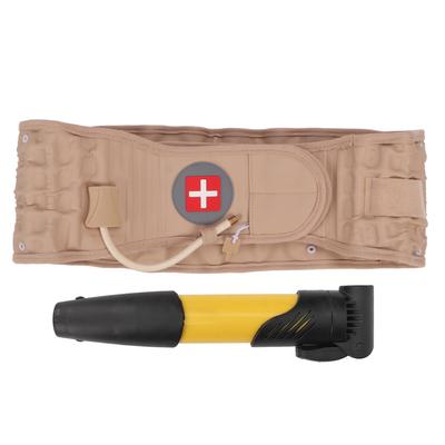 Поясничный тяговый пояс надувной, улучшение боли в спине, поясничная поддержка с нагнетателем