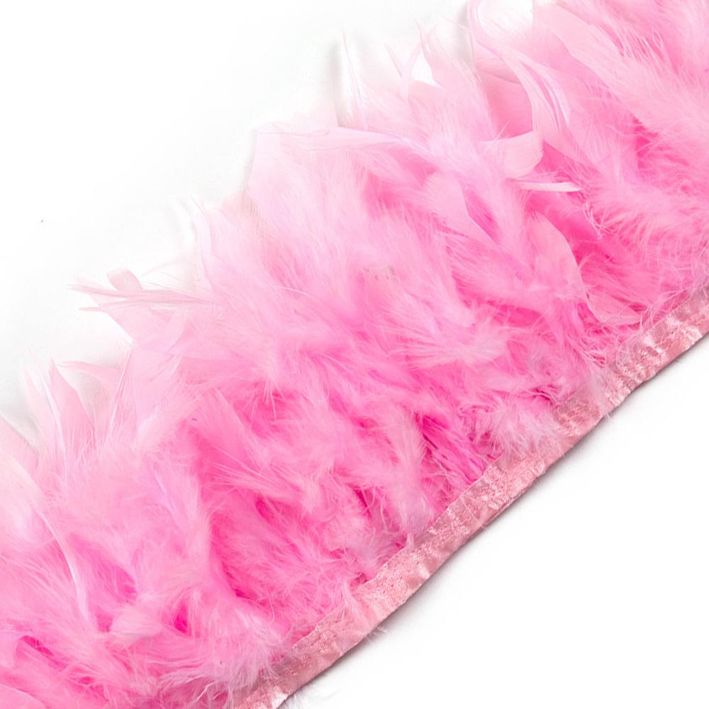 Перья 2 метра Натуральные индюшиные перья Отделка Бахрома Высота 10-15 см Свадебная одежда Украшение платья DIY Лента из перьев Швейные поделки