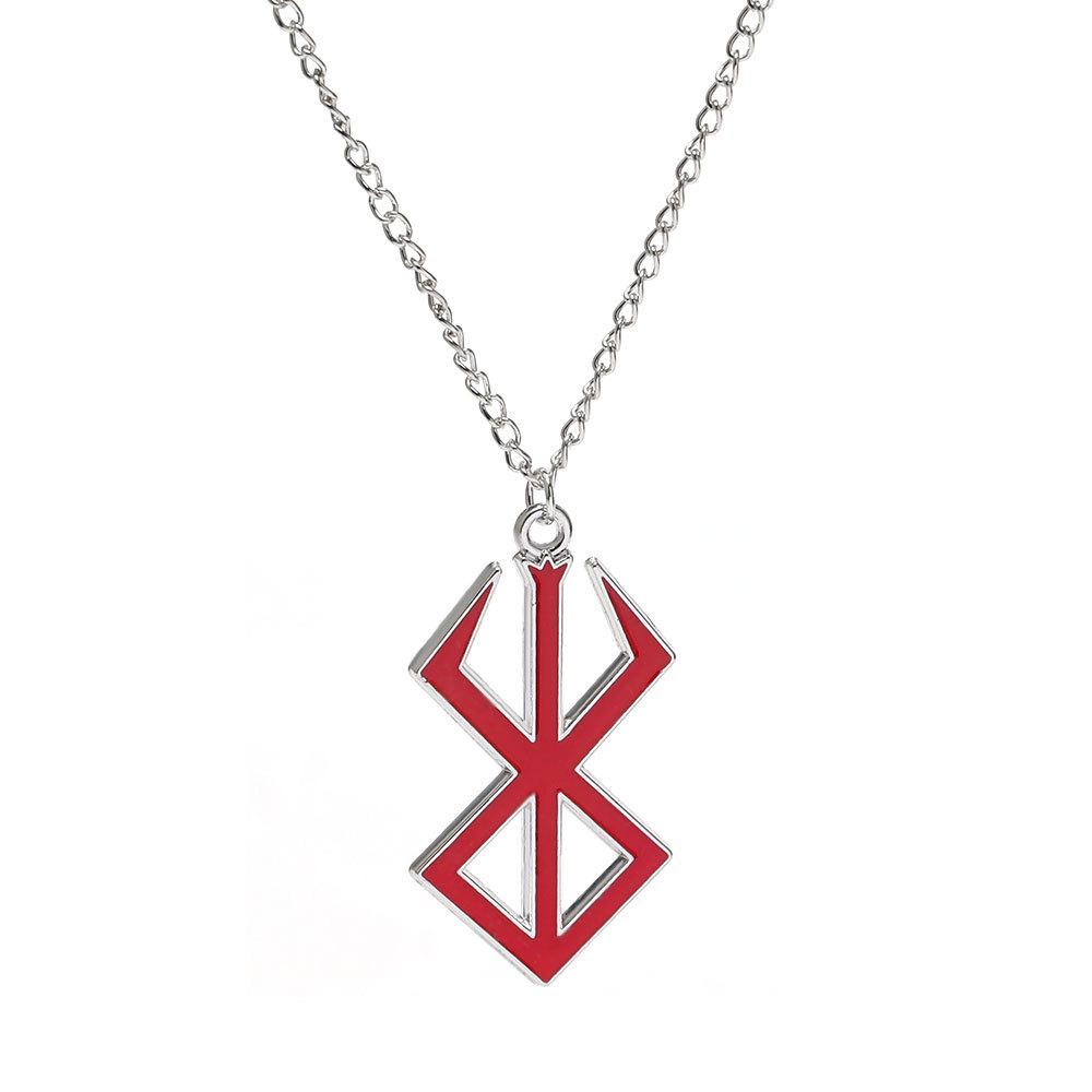 Аниме Берсерк Ожерелье «Яйцо короля» и Брелок-подвеска «Бехелит воина»