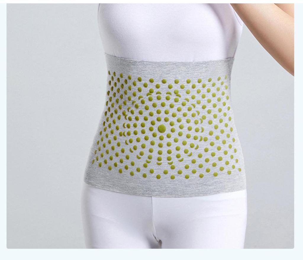 Wormwood Velvet Waist Support: Heating Belt for Yoga, Fitness & Warmth