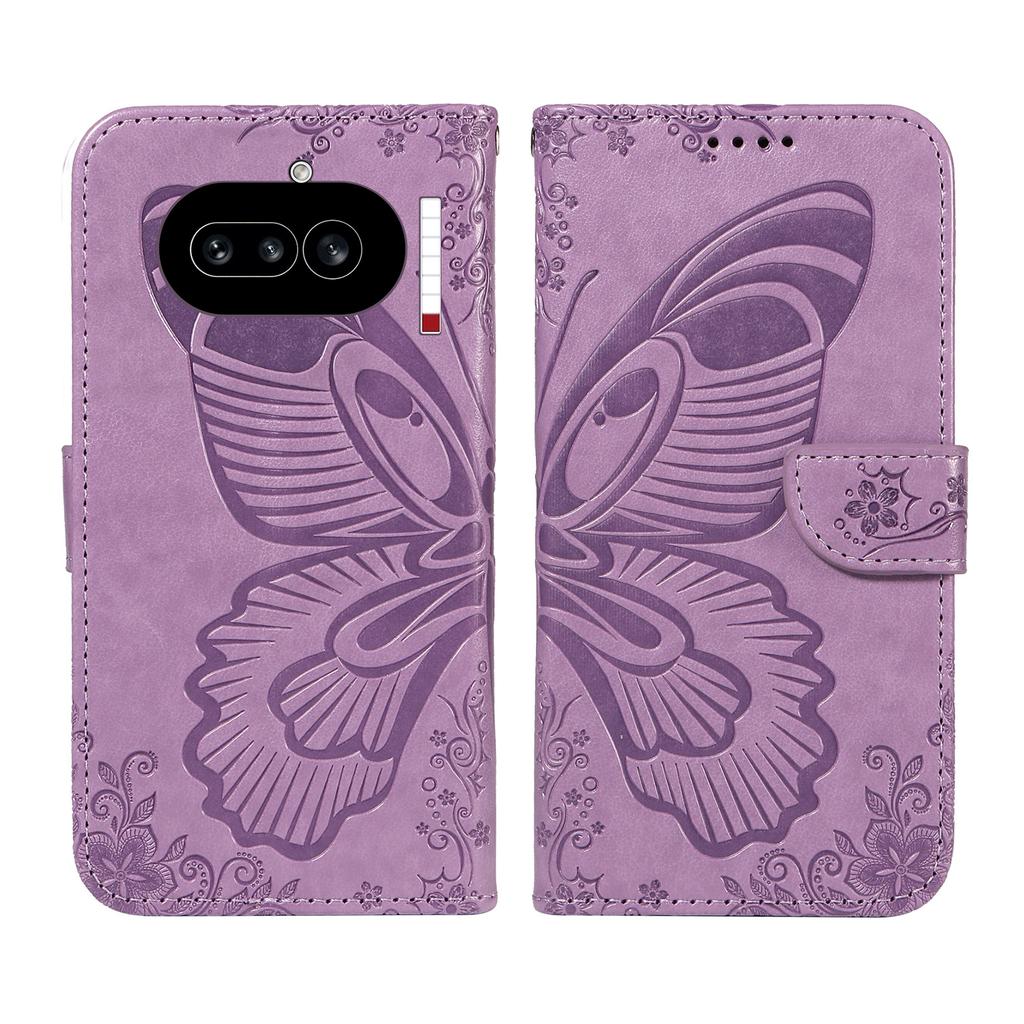 Flip Case for Phone - Leather/PU, Purple