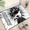 1PC Custom Name "Dynamic Soccer Impact" Theme Floor Mat Ideal for Living Room, Game Rooms, Office, Bedroom, Office Floor Mat , Floor Mats for Home