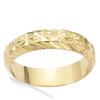 Gold Plated Ring 'Lien d'Amour' Golden - 4 Mm