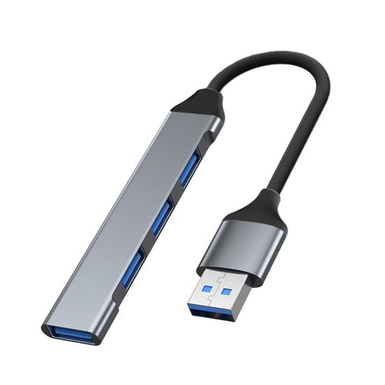 USB 3.0 концентратор-удлинитель с 4 портами высокоскоростной передачи данных универсальный USB адаптер станция ультратонкий портативный концентратор данных