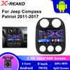 Car Radio For Jeep Compass Patriot 2011-2017 Autoradio Stereo 2 Din GPS Navigation Multimedia Audio Player Carplay DSP RDS