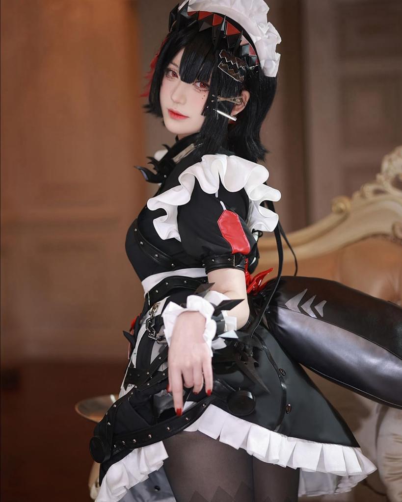 Эллен Джо Косплей с париком Виктория Кайсэй Zenless Zone Zero Косплей Костюм Полный комплект Костюм Взрослый Костюм Культурный фестиваль Эллен Джо Косплей Джо