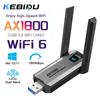 1800 Мбит/с WiFi 6 AX1800 USB 3.0 Адаптер Двухдиапазонная Сетевая Карта Антенна 2,4 ГГц/5 ГГц Беспроводной USB-приемник Донгл Сеть Wi-Fi 6 Для Ноутбука Win10/11