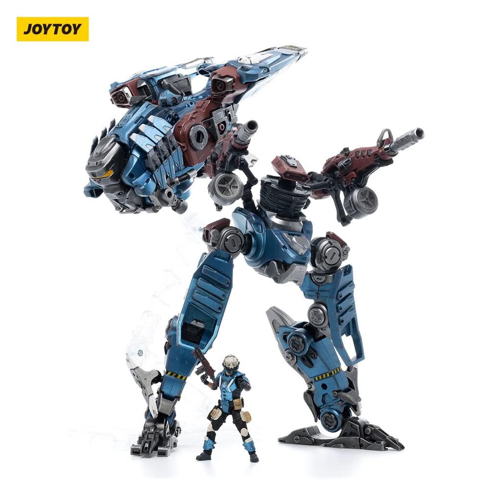 JOYTOY Dark Source Combination Strategy Mecha Blue Paint Scale PVC ABS Painted Movable Figure "Goku 01" Ver. 1/25 &