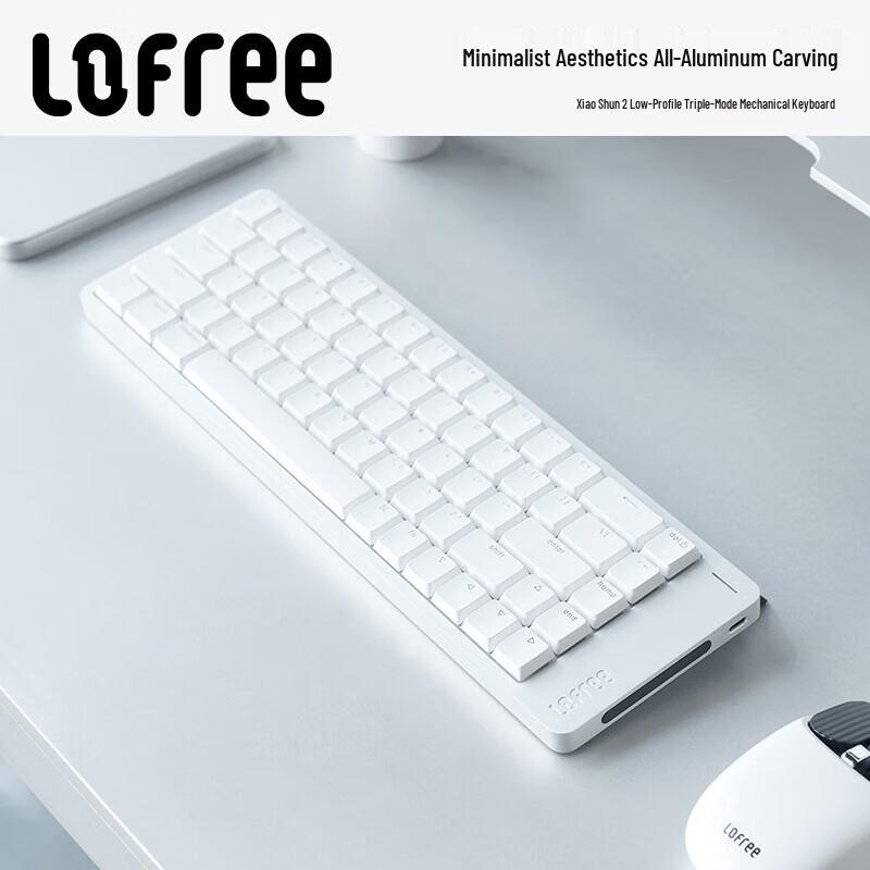 Низкопрофильная механическая клавиатура Lofree Flow2 с 68 клавишами
