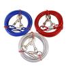 3m/10m Heavy Duty Tie Out Cable Leash with Metal Durable Steel Glue Coating Wire Traction Rope for Dogs Outdoor Cable Steel