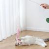 Кошка Мяу Кукла с длинным хвостом Удочка Игрушка для кошки Щенячья трава