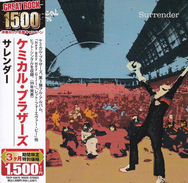 CD CHEMICAL BROTHERS Surrender TOCP5357672438 Virgin 2005 Япония ObiDance Электроника Б/у