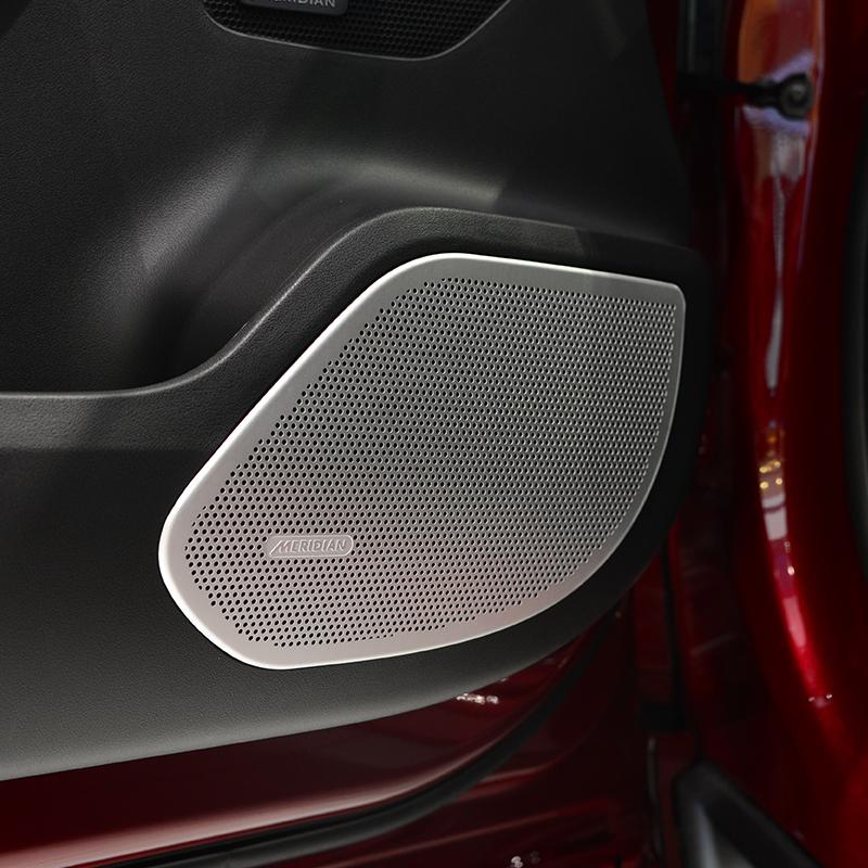 Для Jaguar F-Pace f pace 2016 Автомобильная дверная аудиоколонка, декоративная крышка, рамка динамика, интерьерный модифицированный динамик