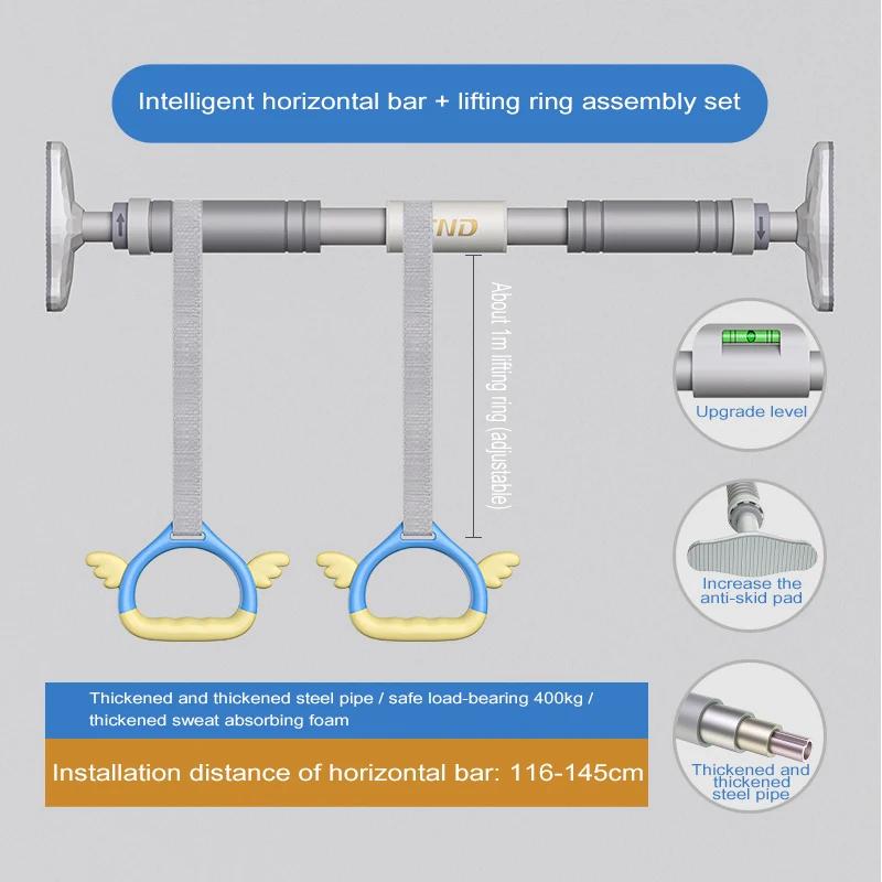 Горизонтальная перекладина для доминирующей соломенной сумки Подтягивания Брусья Калистеника Железные штанги Подтягивания Отжимания Настенная перекладина для подтягиваний Толкающая тележка