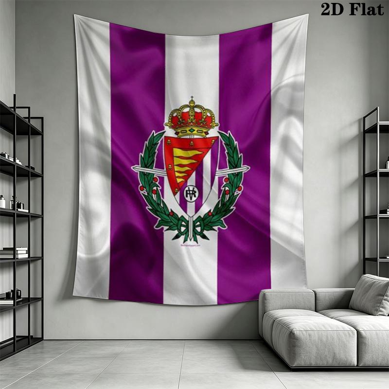Real Valladolid Wall Tapestry Aesthetic Wall Hanging Printed Fabric Blanket Decorative Tapestries for Bedroom Living Room Home Decor
