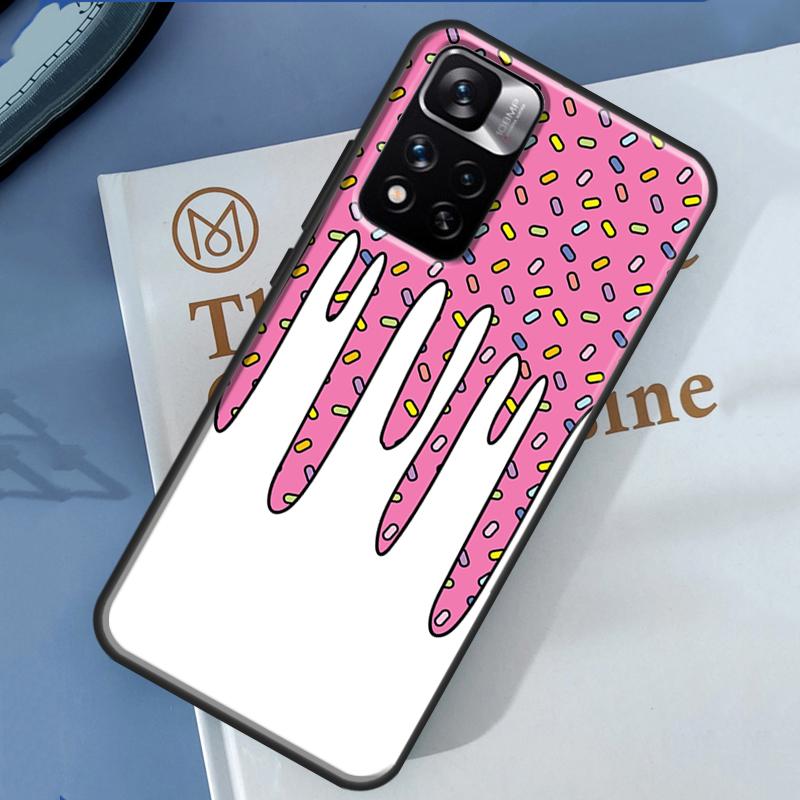 Drip Art Aesthetic Case For Xiaomi Redmi Note 13 12 11 9 10 14 Pro 9S 10S 11S 12S Redmi 14C 10C 12C 13C Cover