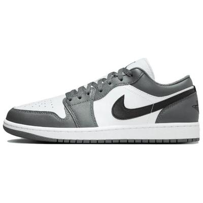 Air 1 Low Iron Grey Black Унисекс Кроссовки Белый 553558-152