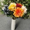 Single Artificial Dahlia Stem For Party Decoration And Bridal Arrangement Gift