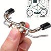Vintage Bicycle Model Kit - 51pcs Miniature Set with Inflator & Case, Aluminum Alloy, Collector's Gift & Decor.