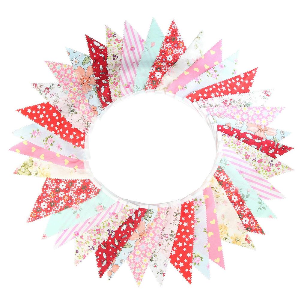 Cotton Banner For Weddings Garden Parties Height 17.46cm