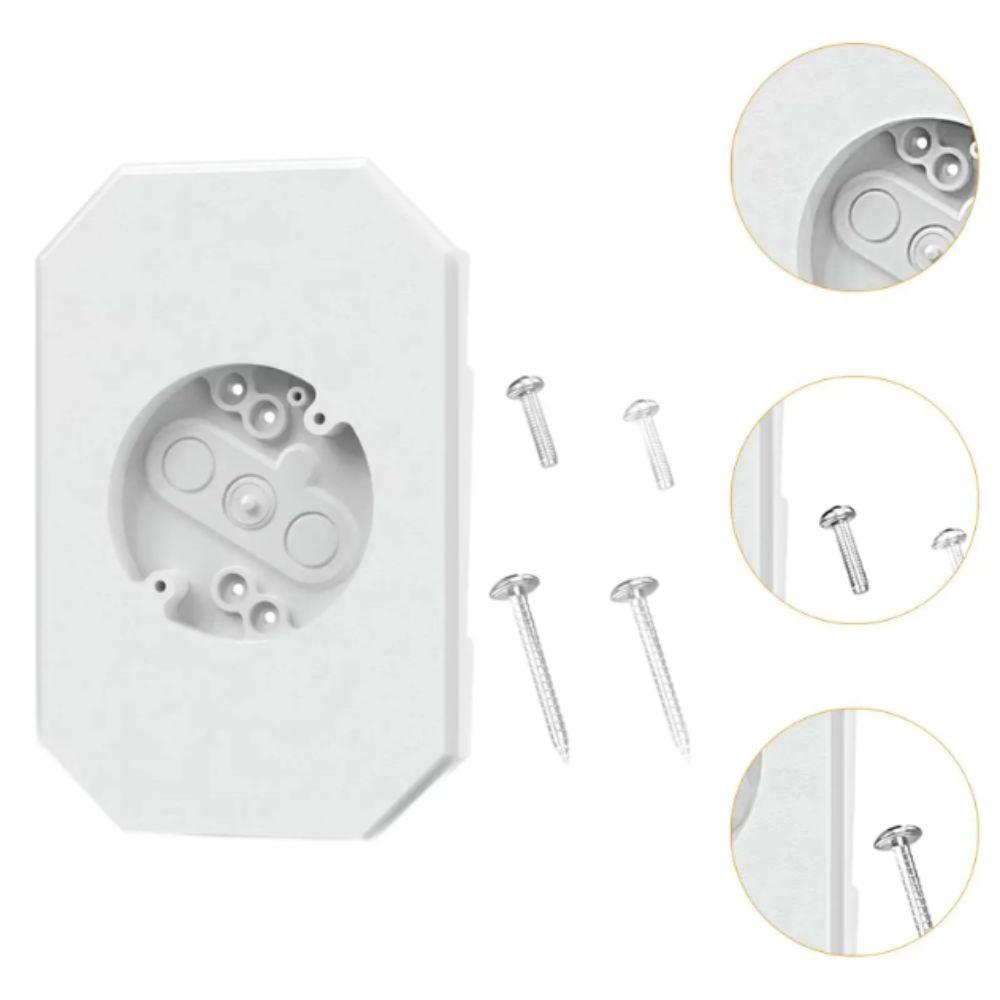 For Lap Double Siding Siding Mounting Plate Outdoor Light Mounting Block Vinyl Siding