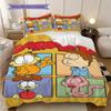 Garfield Comic Book Set Bedding 1 Duvet Cover 2 Pillowcase Without Core Bedding Set Christmas Birthday Gift Duvet Cover And Pillowcase Bedding